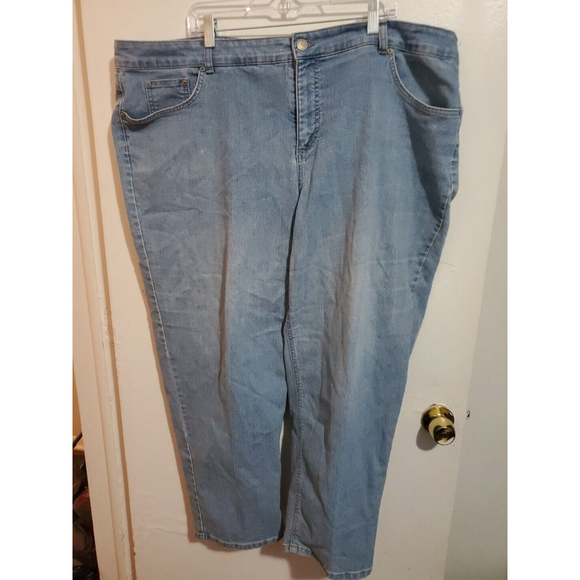 Just My Size Pants - JMS Just My Size Womens Pants Size 48 Denim Classic Fit Straight Leg (NO TAG)